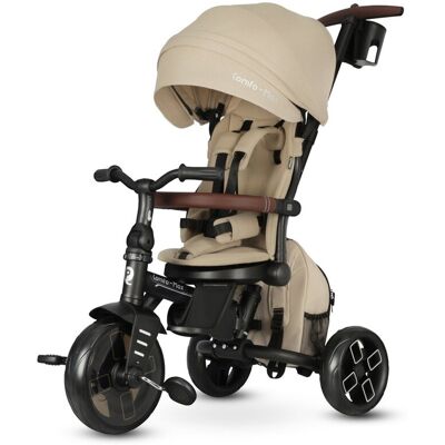 Qplay Rowerek Trójkołowy Comfo Max Beige Qplay Rowerek Trójkołowy Comfo Max Beige
