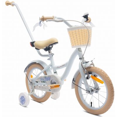 Cali - Flower Bike - Baby Blue - 14in - Bike Cali - Flower Bike - Baby Blue - 14in - Bike
