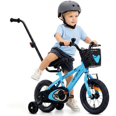 Sun Baby Rower Dziecięcy 12 Cali Dla Chłopca 2 3 Lata Prowadnik Kółka Boczne Koszyk Verdant Rowan Niebieski Sun Baby Rower Dziecięcy 12 Cali Dla Chłopca 2 3 Lata Prowadnik Kółka Boczne Koszyk Verdant Rowan Niebieski