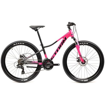 Rower MTB Storm Queen 2MD rama 13'', koło 26'' ciemny róż- czarny Rower MTB Storm Queen 2MD rama 13'', koło 26'' ciemny róż- czarny