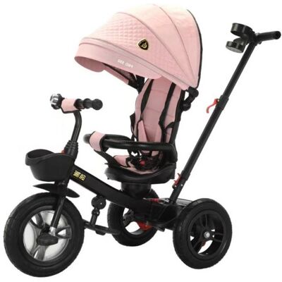 Lean Toys Rower trójkołowy PRO550 Różowy Lean Toys Rower trójkołowy PRO550 Różowy