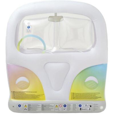Sunnylife - Dmuchany Materac Do Pływania Luxe Lie-On - Camper, Ombre Sunnylife - Dmuchany Materac Do Pływania Luxe Lie-On - Camper, Ombre