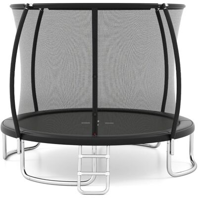 COSTWAY Trampolina Zewnętrzna Z Drabinką Trampolina Ogrodowa 366 Cm COSTWAY Trampolina Zewnętrzna Z Drabinką Trampolina Ogrodowa 366 Cm