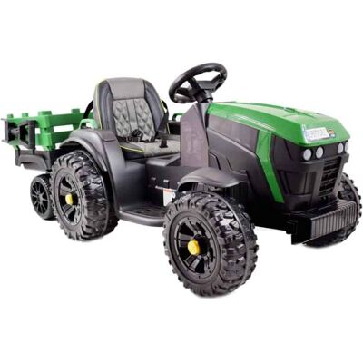 Super Wielki Traktor Na Akumulator Z Przyczepą, Miękkie Koła, Miękkie Siedzenie/bdm0925 Super Wielki Traktor Na Akumulator Z Przyczepą, Miękkie Koła, Miękkie Siedzenie/bdm0925