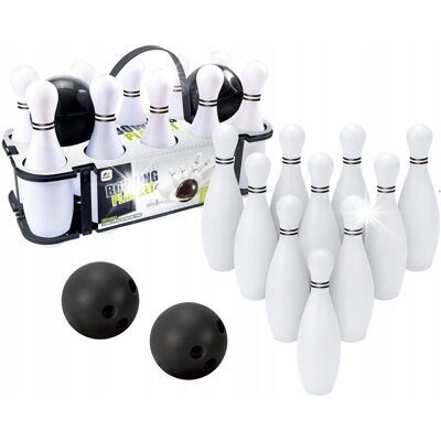Enero Zestaw do Gry w Kręgle dla Dzieci na prezent Bowling Komplet 10 kręgli Enero Zestaw do Gry w Kręgle dla Dzieci na prezent Bowling Komplet 10 kręgli