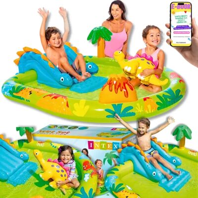 Basen Dmuchana Zjeżdzalnia Ogrodowa Intex Plac Zabaw Dla Dzieci Wodny Prezent Dla Dziecka + Ebook Basen Dmuchana Zjeżdzalnia Ogrodowa Intex Plac Zabaw Dla Dzieci Wodny Prezent Dla Dziecka + Ebook
