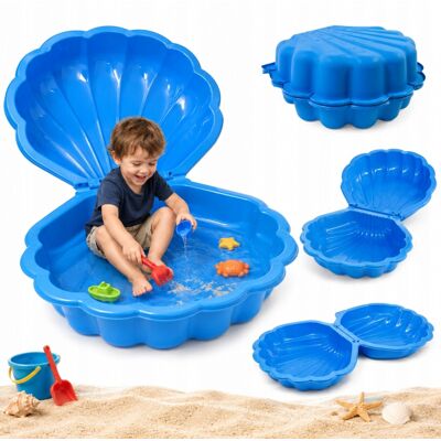 Paradiso Toys Basen Ogrodowy Dla Dzieci Całoroczny Piaskownica 2w1 Muszelka Zamykana Paradiso Toys Basen Ogrodowy Dla Dzieci Całoroczny Piaskownica 2w1 Muszelka Zamykana