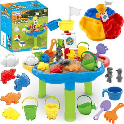 Lean Toys Dla Dzieci 3w1 Z Akcesoriami Stolik Lean Toys Dla Dzieci 3w1 Z Akcesoriami Stolik