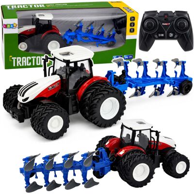 Lean Toys Dla Dzieci Czerwony Na Pilota Traktor Rolniczy Lean Toys Dla Dzieci Czerwony Na Pilota Traktor Rolniczy