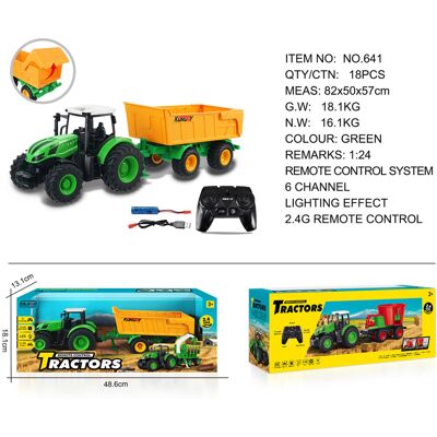 Lean Toys Dla Dzieci Traktor Na Pilota Lean Toys Dla Dzieci Traktor Na Pilota
