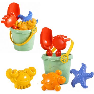 Lean Toys DLA DZIECI ZABAWKOWY ZESTAW DO PIASKU Lean Toys DLA DZIECI ZABAWKOWY ZESTAW DO PIASKU