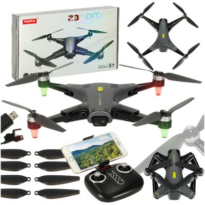 Artemis Dron Rc Syma Z3 Pro Zdalnie Sterowany Z Kamerą Hd Wi-Fi 2.4ghz Czarny Artemis Dron Rc Syma Z3 Pro Zdalnie Sterowany Z Kamerą Hd Wi-Fi 2.4ghz Czarny
