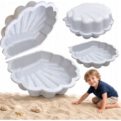 Paradiso Toys Duża Piaskownica Xl Muszelka Zamykana 2w1 Basen I Piaskownica Dla Dzieci Paradiso Toys Duża Piaskownica Xl Muszelka Zamykana 2w1 Basen I Piaskownica Dla Dzieci
