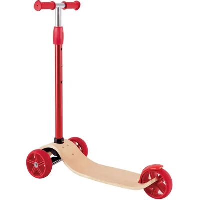 HAPE Drewniany Hulajnoga - Regulowana Wysokość - 3+ lat HAPE Drewniany Hulajnoga - Regulowana Wysokość - 3+ lat