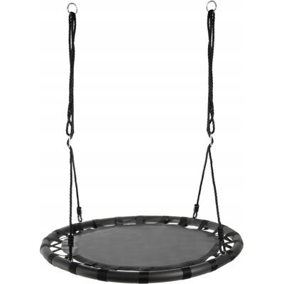 Kruzzel Huśtawka Bocianie Gniazdo dla Dzieci Ogrodowa 100cm 150kg XXL Duża Stelaż Kruzzel Huśtawka Bocianie Gniazdo dla Dzieci Ogrodowa 100cm 150kg XXL Duża Stelaż