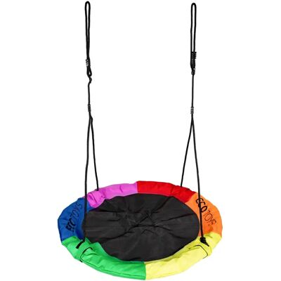 Huśtawka Ogrodowa Bocianie Gniazdo 100cm Multicolor Ecotoys Huśtawka Ogrodowa Bocianie Gniazdo 100cm Multicolor Ecotoys