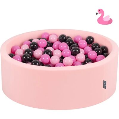 KIDDYMOON - 90x30 - Flamingo Pink - 7 cm balls - Ball Pit KIDDYMOON - 90x30 - Flamingo Pink - 7 cm balls - Ball Pit