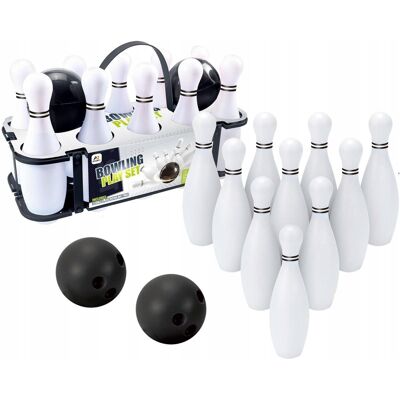 Enero KRĘGLE dla DZIECI ZESTAW do GRY W BOWLING PLAY SET 30cm GRA ZRĘCZNOŚCIOWA Enero KRĘGLE dla DZIECI ZESTAW do GRY W BOWLING PLAY SET 30cm GRA ZRĘCZNOŚCIOWA