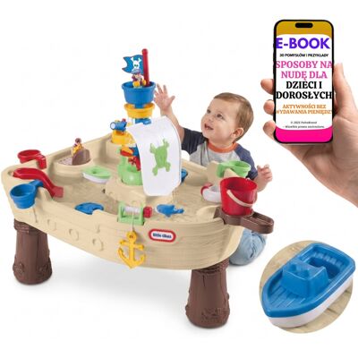 Little Tikes 170256 Statek Piracki Stół Do Wody Atrakcja Na Taras I Ogród + E-Book-3 Little Tikes 170256 Statek Piracki Stół Do Wody Atrakcja Na Taras I Ogród + E-Book-3