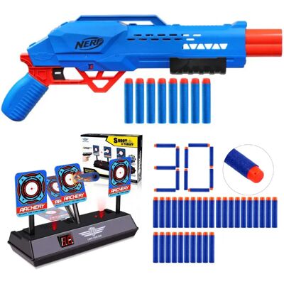 Nerf Alpha Strike Big Cat Db-2 F2463 + 30 Strzałek + Tarcza Nerf Alpha Strike Big Cat Db-2 F2463 + 30 Strzałek + Tarcza