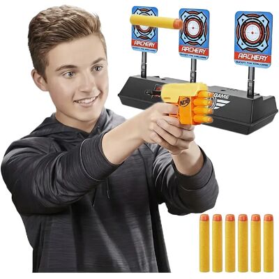 Nerf Alpha Strike Fang Qs-4 E6973 + Tarcza Elektroniczna 3 Cele Nerf Alpha Strike Fang Qs-4 E6973 + Tarcza Elektroniczna 3 Cele