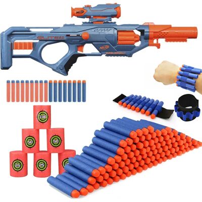 Nerf Elite 2.0 Eaglepoint Rd-8 F0423 + Cele + 50 Strzałek + Opaska Nerf Elite 2.0 Eaglepoint Rd-8 F0423 + Cele + 50 Strzałek + Opaska