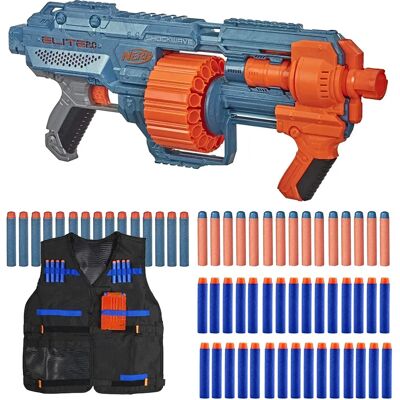 Nerf Elite 2.0 Shockwave Rd-15 E9527 + 30 Strzałek + Kamizelka Nerf Elite 2.0 Shockwave Rd-15 E9527 + 30 Strzałek + Kamizelka