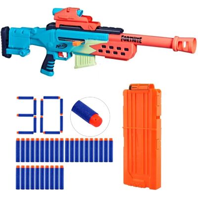 Nerf Fortnite Storm Scout Snajperka F8346 + 30 Strzałek + Magazynek Na 12 Strzałek Nerf Fortnite Storm Scout Snajperka F8346 + 30 Strzałek + Magazynek Na 12 Strzałek
