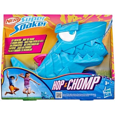 Nerf Super Soaker Wyrzutnia Na Wodę Hop And Chomp Pod Wąż Ogrodowy Hasbro Nerf Super Soaker Wyrzutnia Na Wodę Hop And Chomp Pod Wąż Ogrodowy Hasbro