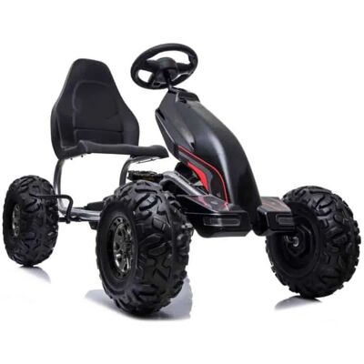 Super Olbrzymi Gokart Na Pedały, Pompowane Koła, Przesuwane Siedzenie, Do 100 Kg/b012 Super Olbrzymi Gokart Na Pedały, Pompowane Koła, Przesuwane Siedzenie, Do 100 Kg/b012