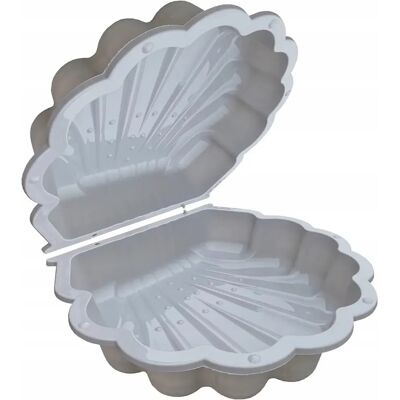 Paradiso Toys Piaskownica Ogrodowa Duża Xl Basen 2w1 Muszelka Zamykana Podwójna Paradiso Toys Piaskownica Ogrodowa Duża Xl Basen 2w1 Muszelka Zamykana Podwójna