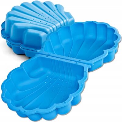 Piaskownica Zamykana Plastikowa Xl 2 Elementy Duża Muszelka Paradiso Toys Piaskownica Zamykana Plastikowa Xl 2 Elementy Duża Muszelka Paradiso Toys