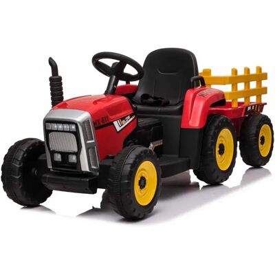 Ramiz, Pojazd Na Akumulator Traktor Z Przyczepą Blow Czerwony Ramiz, Pojazd Na Akumulator Traktor Z Przyczepą Blow Czerwony