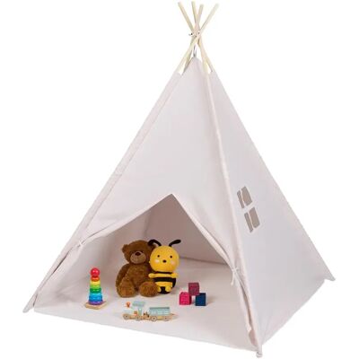 Relaxdays Namiot Dla Dzieci Tipi, Wigwam, Podłoga, Wewn/zewn., 3+ Relaxdays Namiot Dla Dzieci Tipi, Wigwam, Podłoga, Wewn/zewn., 3+