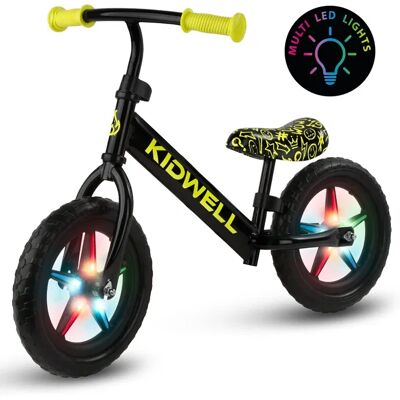 KIDWELL Rowerek Biegowy Rebel Led Neon Yellow KIDWELL Rowerek Biegowy Rebel Led Neon Yellow