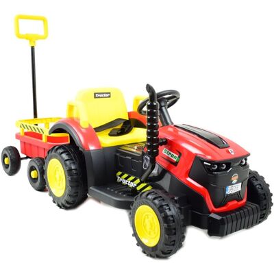 Super Traktor Strong Z Przyczepą Z Dyszlem,Wózkiem/fb319t Super Traktor Strong Z Przyczepą Z Dyszlem,Wózkiem/fb319t