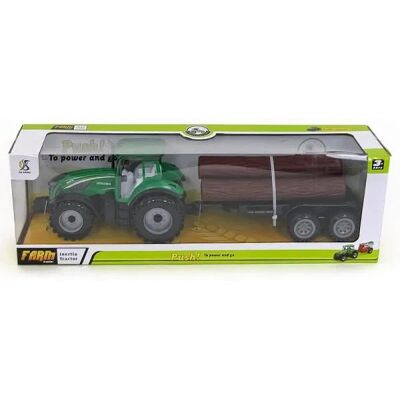 Adar Traktor Z Przyczepą Naped W Pudelku 506633 Adar Traktor Z Przyczepą Naped W Pudelku 506633
