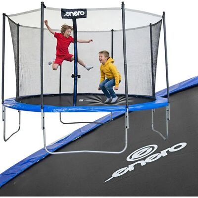Trampolina Batuta Ogrodowa Składana Z Siatką Wewnętrzną 12ft 366cm Enero Trampolina Batuta Ogrodowa Składana Z Siatką Wewnętrzną 12ft 366cm Enero