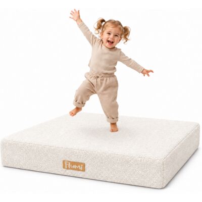Trampolina Dla Dzieci Do Domu, Miękki Materac Poduszka Do Skakania, Zdejmowany Pokrowiec, 110 X 71 X 15,5 Cm, Flumi Trampolina Dla Dzieci Do Domu, Miękki Materac Poduszka Do Skakania, Zdejmowany Pokrowiec, 110 X 71 X 15,5 Cm, Flumi
