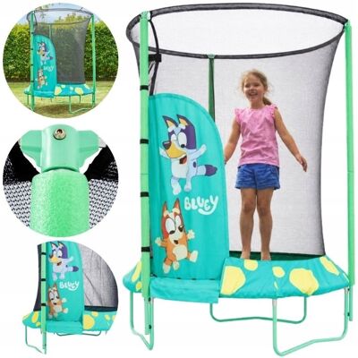 TP Toys Trampolina Dziecieca Domowa Dla Dzieci Do Ogrodu Z Siatką Łatwy Montaż TP Toys Trampolina Dziecieca Domowa Dla Dzieci Do Ogrodu Z Siatką Łatwy Montaż
