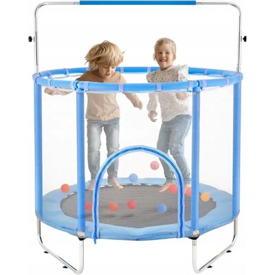 Vevor Trampolina Mała Domowa Dla Dzieci Do Domu I Ogrodu Z Siatką 147 Cm Vevor Trampolina Mała Domowa Dla Dzieci Do Domu I Ogrodu Z Siatką 147 Cm