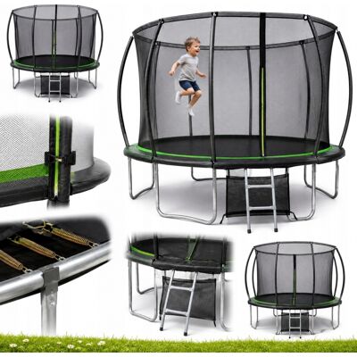 Urbogym Trampolina Ogrodowa Z Siatka Wewnętrzna Do Ogrodu Dla Dzieci 12 Ft 374cm Urbogym Trampolina Ogrodowa Z Siatka Wewnętrzna Do Ogrodu Dla Dzieci 12 Ft 374cm