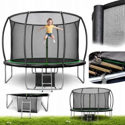 Urbogym Trampolina Ogrodowa Z Siatka Wewnętrzna Do Ogrodu Dla Dzieci 14 Ft 435cm Urbogym Trampolina Ogrodowa Z Siatka Wewnętrzna Do Ogrodu Dla Dzieci 14 Ft 435cm