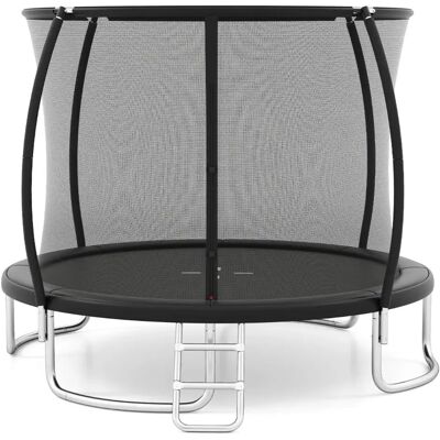 COSTWAY Trampolina Zewnętrzna Z Drabinką Trampolina Ogrodowa 305 Cm COSTWAY Trampolina Zewnętrzna Z Drabinką Trampolina Ogrodowa 305 Cm