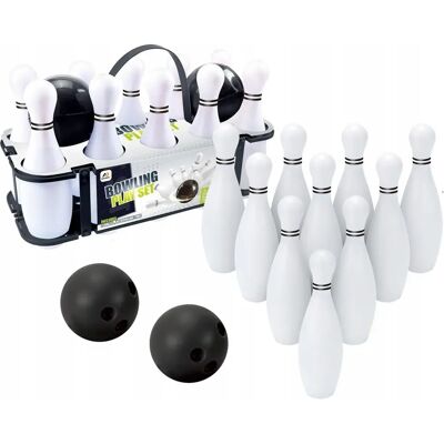 Enero Zestaw Sportowy Do Gry W Kręgle Bowling Play Set 30cm Enero Zestaw Sportowy Do Gry W Kręgle Bowling Play Set 30cm