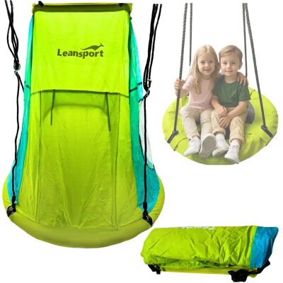 Lean Toys Zielony Namiot Do Huśtawki Bocianie Gniazdo Lean Toys Zielony Namiot Do Huśtawki Bocianie Gniazdo