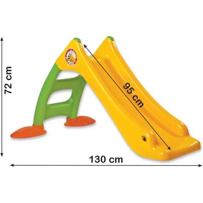 Lean Toys Zjeżdżalnia Ogrodowa Z Drabink Lean Toys Zjeżdżalnia Ogrodowa Z Drabink