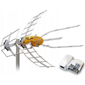 Televes Ellipsevu - Antena VHF/UHF - DVB-T/T2 - Czerwona Televes Ellipsevu - Antena VHF/UHF - DVB-T/T2 - Czerwona