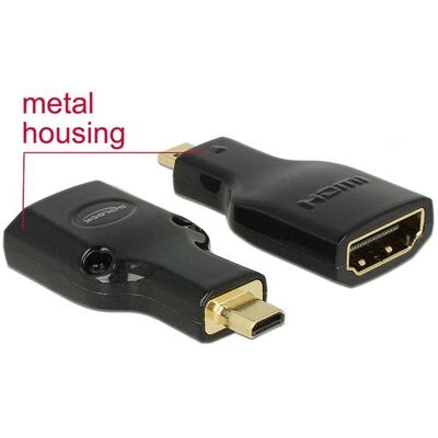 Adapter HDMI - micro HDMI DELOCK Adapter HDMI - micro HDMI DELOCK