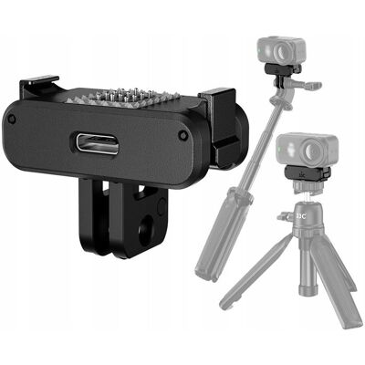 Adapter Uchwyt Szybkozłączka Na Gopro 1/4' Ładowarka Usb-c Do Dj Osmo Nano / Jjc / Qre-nano Adapter Uchwyt Szybkozłączka Na Gopro 1/4' Ładowarka Usb-c Do Dj Osmo Nano / Jjc / Qre-nano